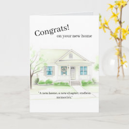 Cartão First Home Purchase Card 