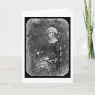 Cartão First Lady Dolley Madison Daguerreotype 1848