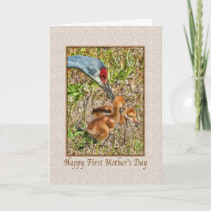 Cartão First Mother's Day Card with Birds