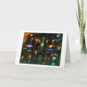 Cartão Fish Magic, Paul Klee