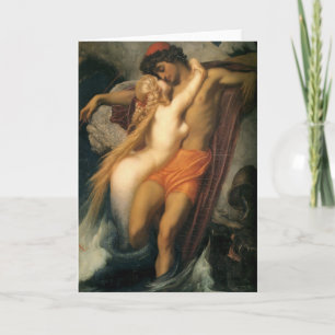 Cartão Fisherman and Siren