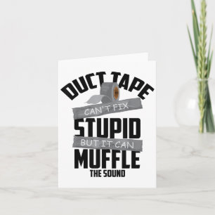 Cartão Fita adesiva não pode consertar Stud, mas pode aba