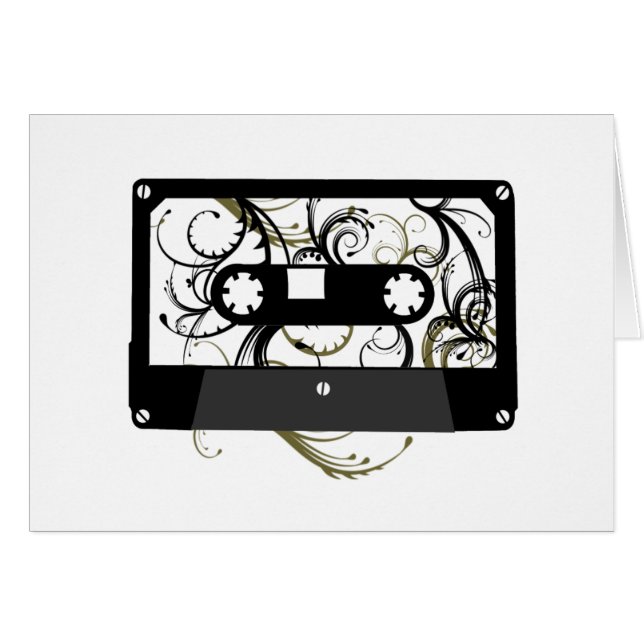 Cartão Fita Cassete (Frente Horizontal)