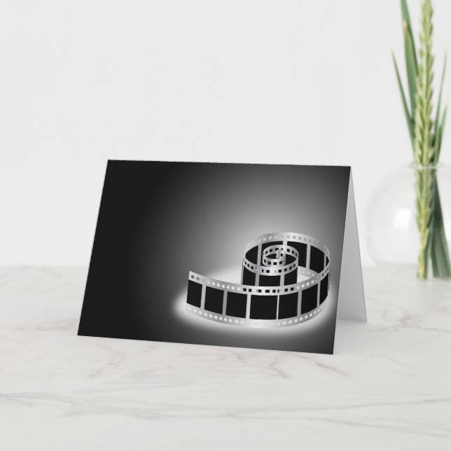 Cartão Fita de cinema (Frente)