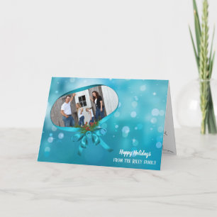 Cartão Fita de natal com arco