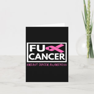 Cartão Fita do Cancer de Luta do Cancer de Mama