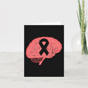 Cartão Fita Mês de Consciência do Aneurismo Cerebral com