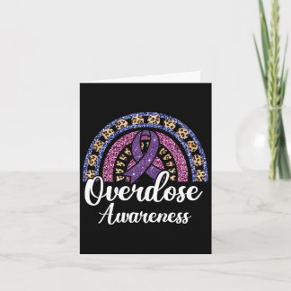 Cartão Fita Roxa de Conscientização sobre Superose Vício 