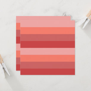 Cartão Fitas Cor-de-Rosa