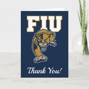 Cartão FIU Panthers Graduation