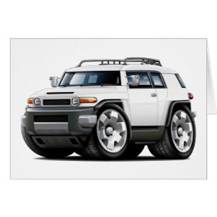 Cartão Fj Cruiser White Car