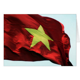 Cartão flag vietnam