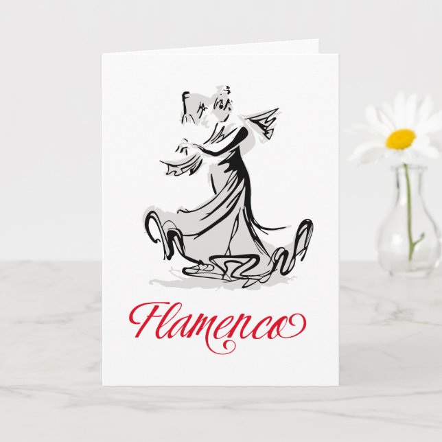 Cartão Flamenco (Planta pequena)