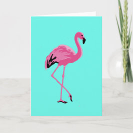 Cartão Flamingo