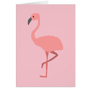 Cartão Flamingo