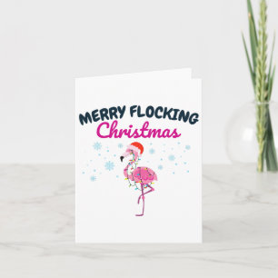 Cartão Flamingo Tropical Flamingo, feliz