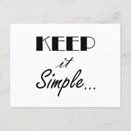 Cartão flash de Confirmação Diária e Simples