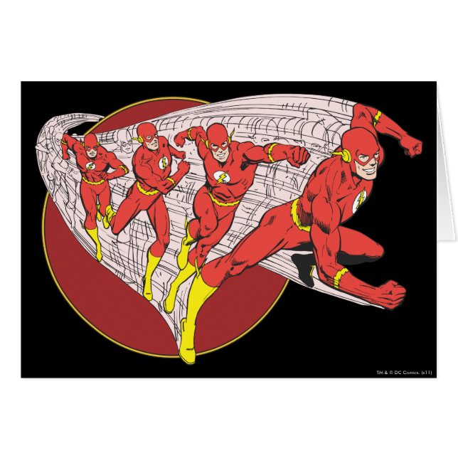 Cartão Flash em movimento (Frente Horizontal)