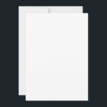 Cartão Flat Greeting Card<br><div class="desc">Create your own white personalizable,  minimalist style which can be easily updated with your Photo and text. If you need any help personalizing this product,  please contact me using the message button below and I will be happy to help.</div>