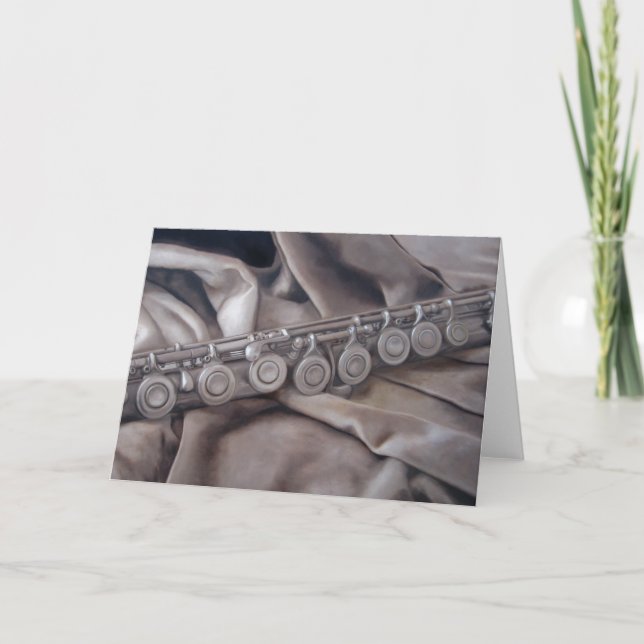 Cartão Flauta em andamento (Frente)