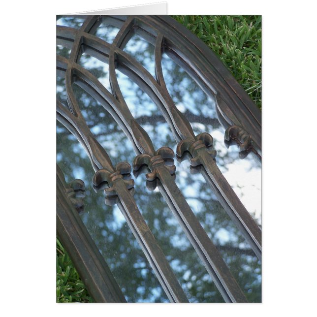 Cartão Fleur de Lis (Frente)