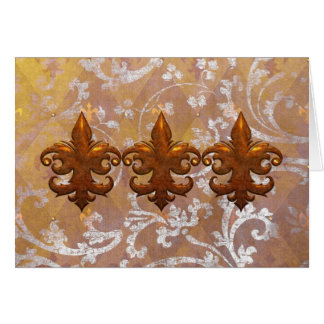 Cartão FLEURS RÉGIO: PRATA e OURO IMPRESSIONANTES