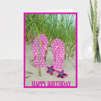 Flip-Flops de Bolinhas de aniversário