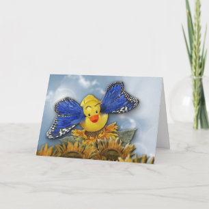 Cartão Float Like a Butterfly!