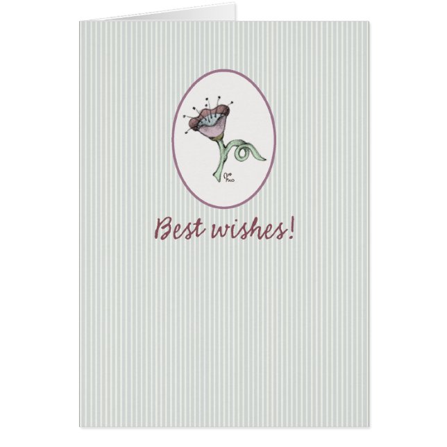 Cartão Flor (Frente)