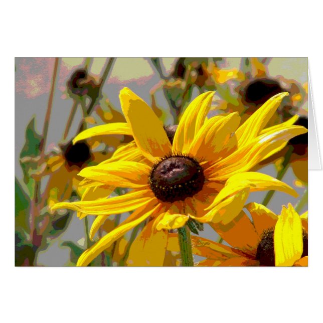 Cartão Flor (Frente Horizontal)