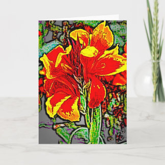 Cartão Flor 8