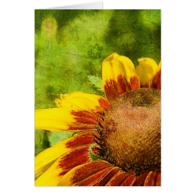 Cartão Flor Amarelo (Frente)