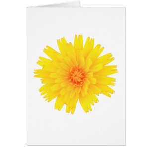 Cartão Flor Amarelo