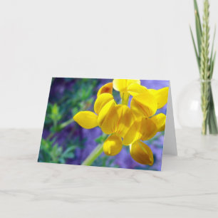 Cartão Flor Amarelo 2