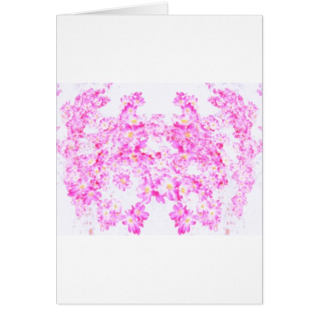 Cartão Flor cor-de-rosa do Dogwood (Frente)