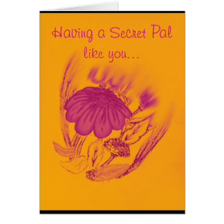 Cartão Flor da bênção