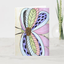 Flor de Borboleta em Branco