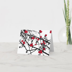 Cartão Flor de Cereja