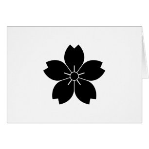 Cartão Flor de cereja selvagem