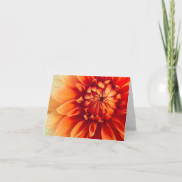 Cartão Flor de Dalia (Oculto)