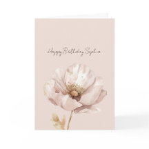 Flor de Nascimento de Blush de Creme Rosa