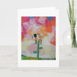 Cartão Flor de uppy