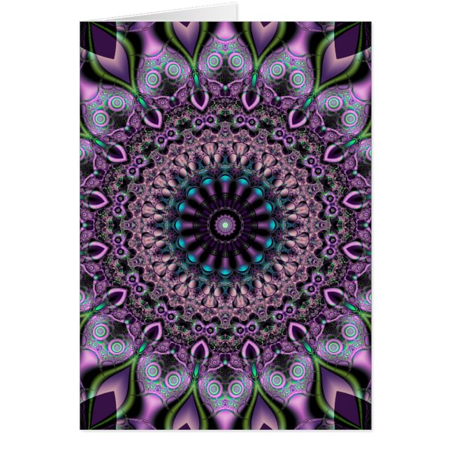 Cartão Flor do vinho (Frente)