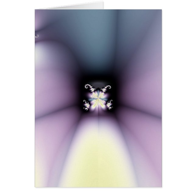 Cartão Flor mágica (Frente)