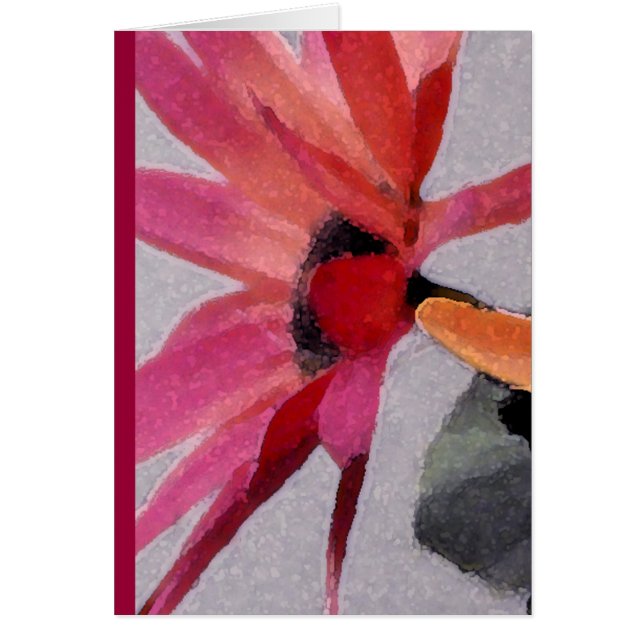 Cartão Floral (Frente)