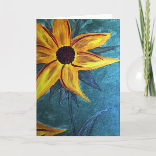 Cartão Floral (Frente)