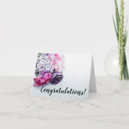 Cartão Floral Bouquet Greeting Card