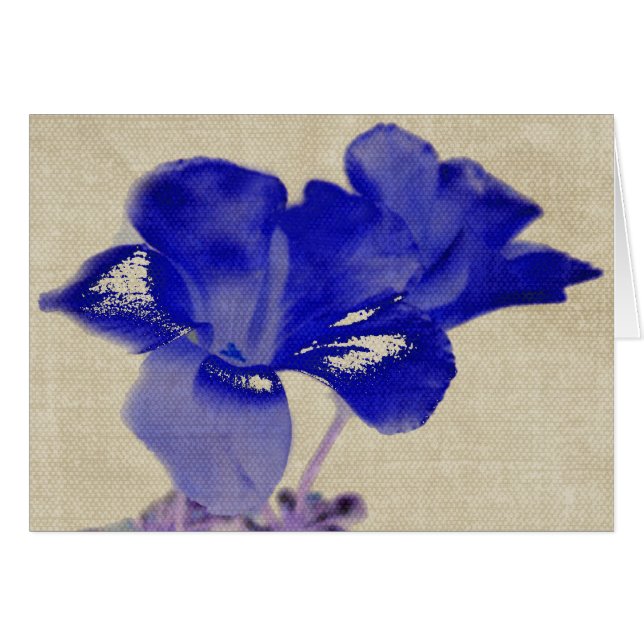 Cartão floral da arte (Frente Horizontal)