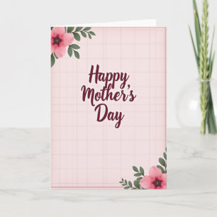 Cartão Floral de Profunda Gratidão