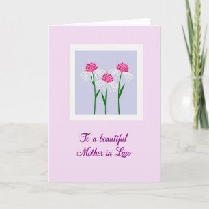 Cartão Floral do Dia das Mães Lilás